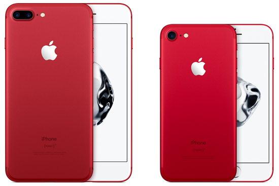 苹果新品面世:红色iPhone7和绝无仅有的低价i